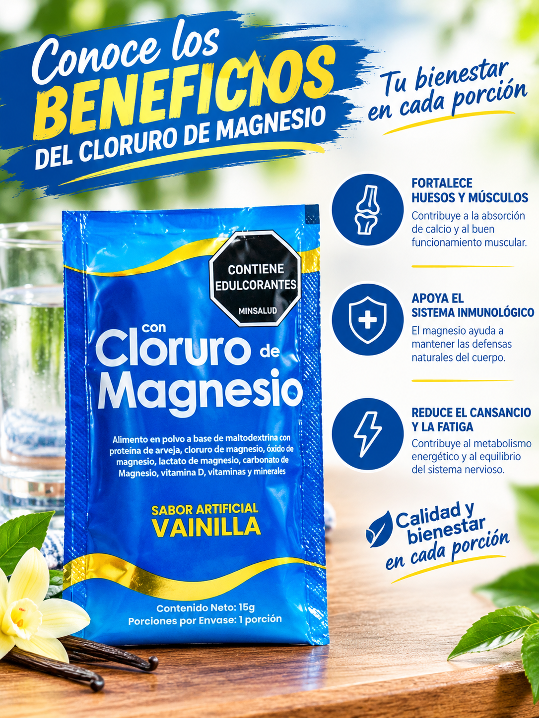 Cloruro de Magnesio Obsequio x 1