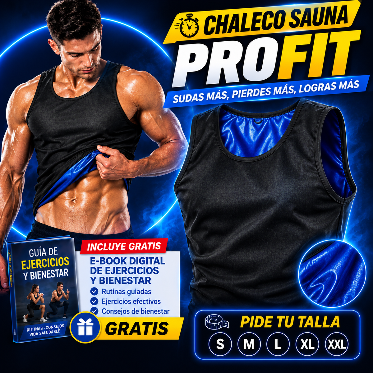 Chaleco Sauna Pro Fit