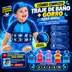 Combo Traje de Baño+Gorro